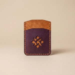 Mustriga kaarditasku "Päike"